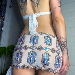 Disco Lemonade JUST IN Moon Goddess Mini Skirt