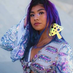 Disco Lemonade Queen Of Swords Disco Bell Top DISCO TOPZ