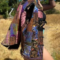 Disco Lemonade Violet Moon Vest ☽ VESTS