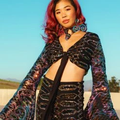 Disco Lemonade Queen Of Wands Disco Bell Top DISCO TOPZ