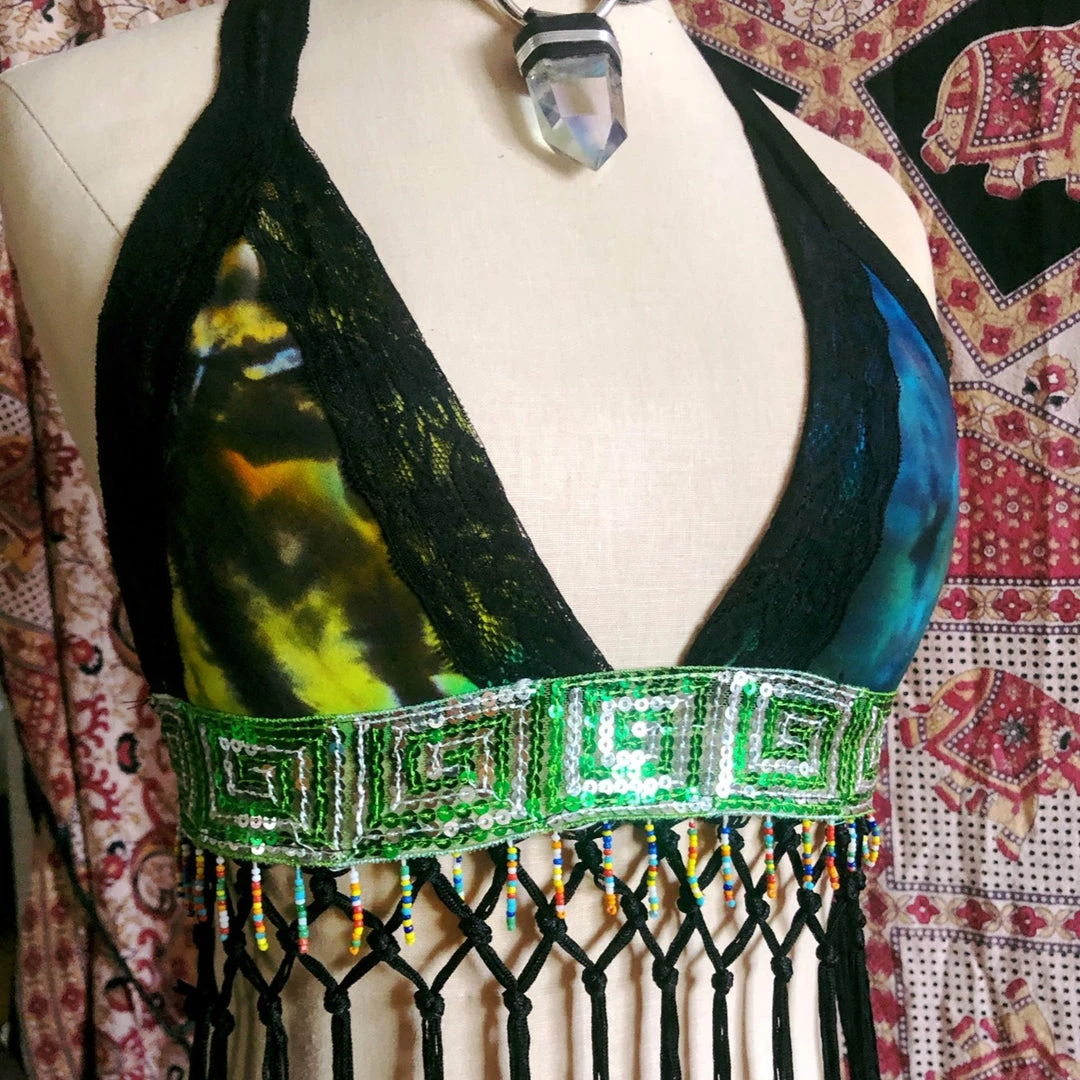 Disco Lemonade Blue Morpho ☽༓ DISCO TOPZ 1 Disco Lemonade Blue Morpho ☽༓ DISCO TOPZ