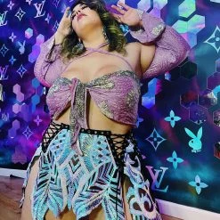 Disco Lemonade Curvy Fairy Disco Skirt - Black Detailing - More Colorz! 10 Disco Lemonade Curvy Fairy Disco Skirt - Black Detailing - More Colorz!