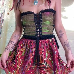 Disco Lemonade ONE OF A KIND Lux X Disco: Tropical Star Set - M/L