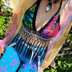 Disco Lemonade Custom Rainbow Honey Disco Top༄ؘ