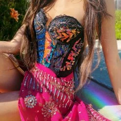 Disco Lemonade DISCO TOPZ Akasha Bustier ✧