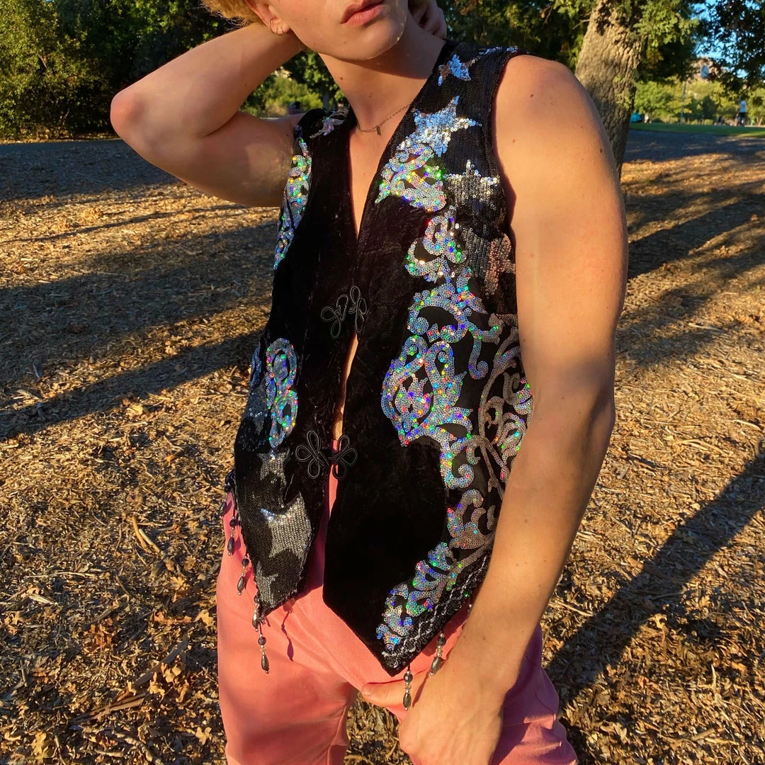 Disco Lemonade Galaxy Vest ⭑ VESTS 1 Disco Lemonade Galaxy Vest ⭑ VESTS