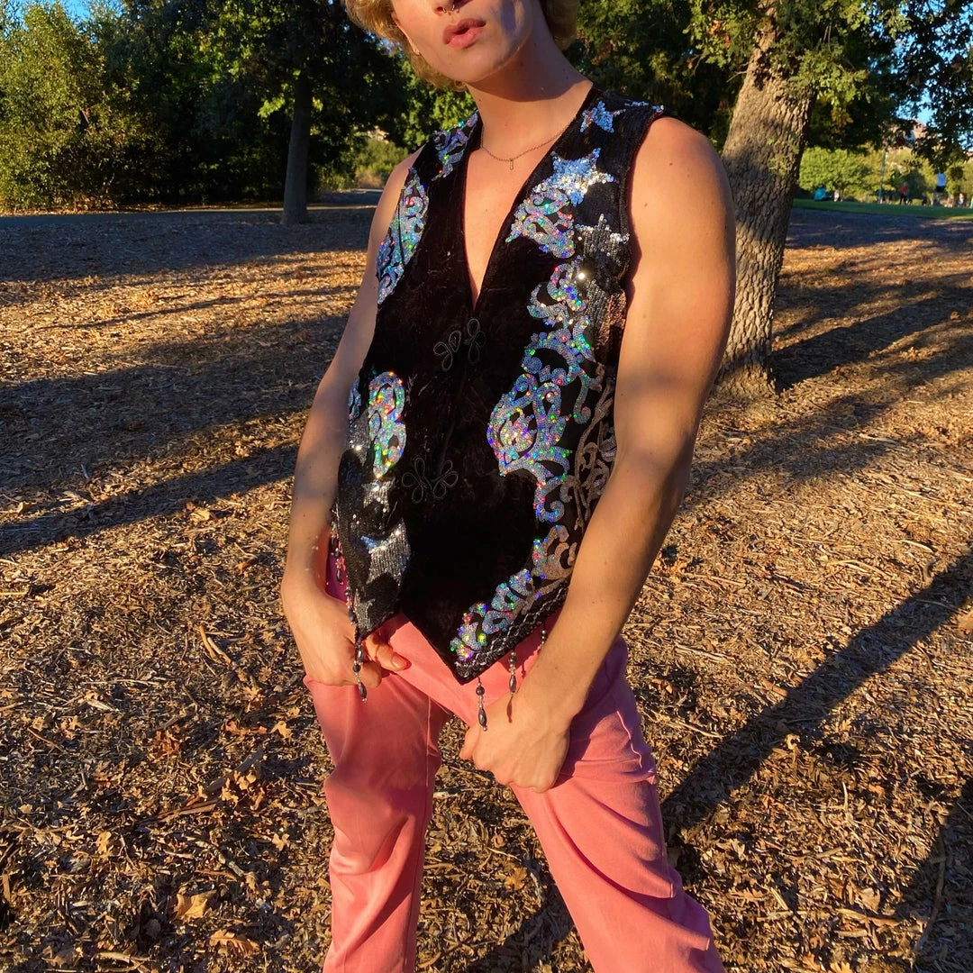 Disco Lemonade Galaxy Vest ⭑ VESTS 2 Disco Lemonade Galaxy Vest ⭑ VESTS