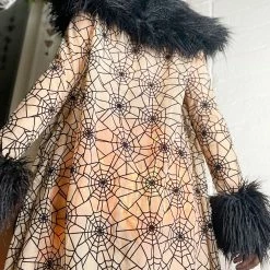 Disco Lemonade Lux X Disco: Fur Nude Spider Duster OUTERWEAR