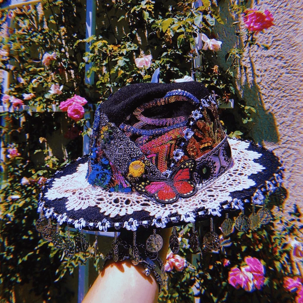 Disco Lemonade Hazey Hat ☽༓・ 2 Disco Lemonade Hazey Hat ☽༓・