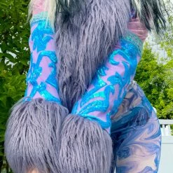 Disco Lemonade Lux X Disco: Baby Love Lace Cropped Coat - Size S OUTERWEAR