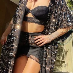 Disco Lemonade OUTERWEAR Lunar Lights Robe 8 Disco Lemonade OUTERWEAR Lunar Lights Robe