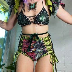 Disco Lemonade ONE OF A KIND Lux X Disco: Rising Earth Bustle Set