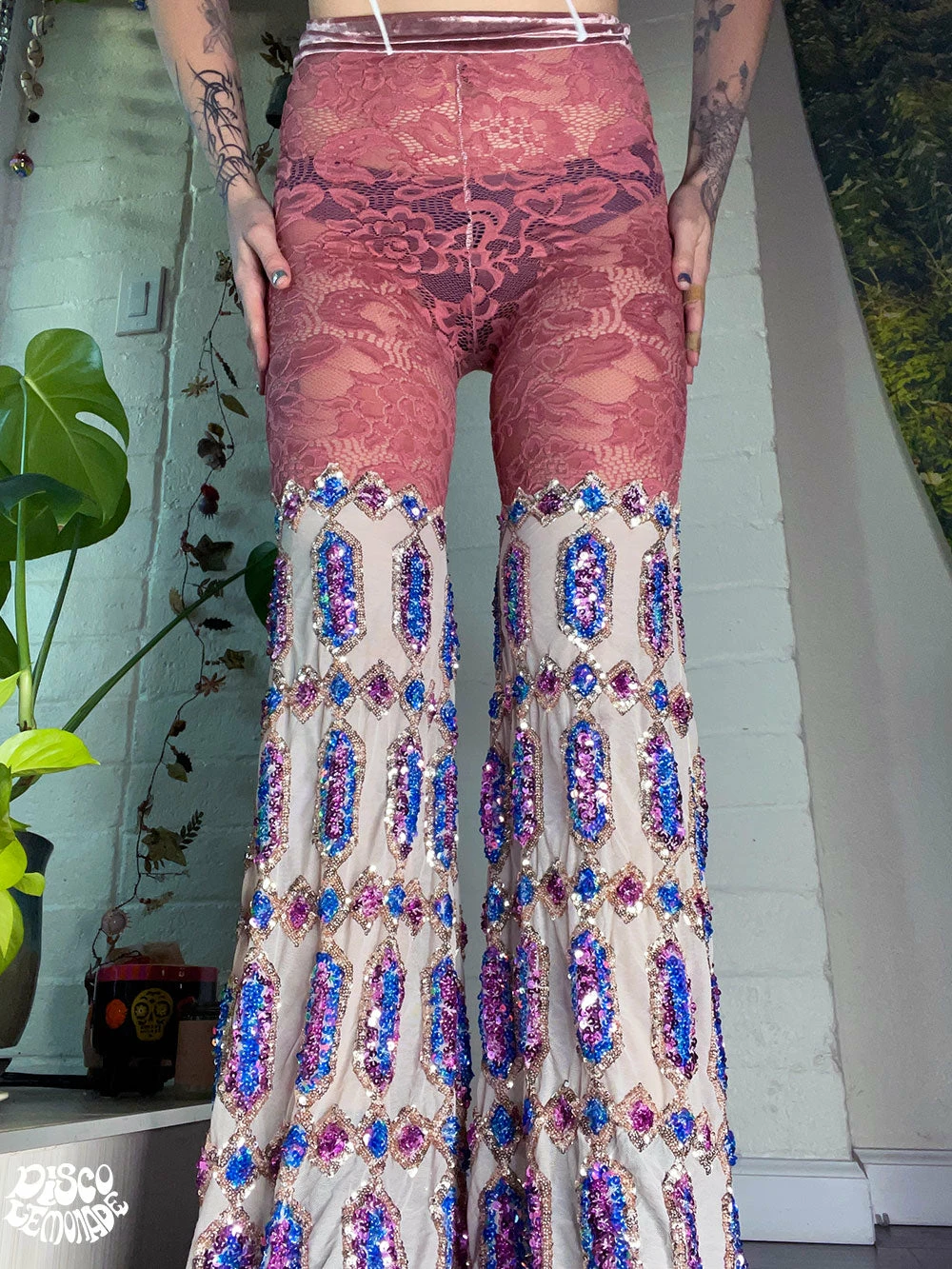 Disco Lemonade Lux X Disco: Candy Floss Bells BOTTOMS 3 Disco Lemonade Lux X Disco: Candy Floss Bells BOTTOMS