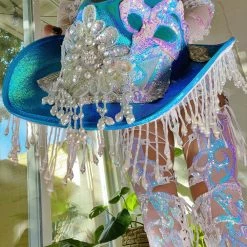 Disco Lemonade Lux X Disco: Psychedelic Saloon Cowgirl Hat! COLLABZ