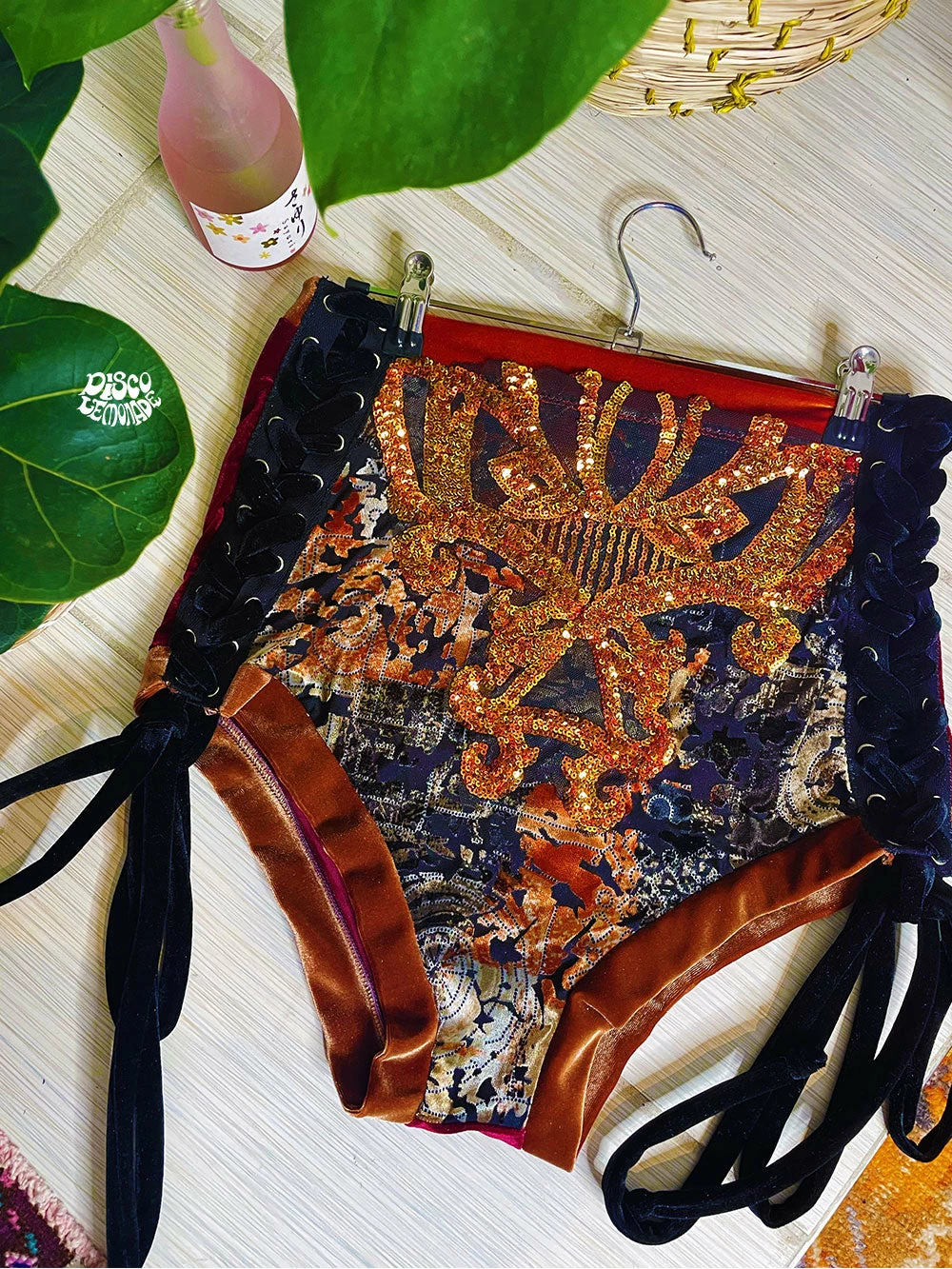 Disco Lemonade Lux X Disco: Fire Archer Shorts - Size XL BOTTOMS 1 Disco Lemonade Lux X Disco: Fire Archer Shorts - Size XL BOTTOMS