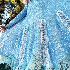 Disco Lemonade SHOP FAIRY ARMOR Lux X Disco: Fear & Loathing Duster - Blue