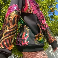 Disco Lemonade The Elephant Tribe X Disco: Flame Hoodie - Size M