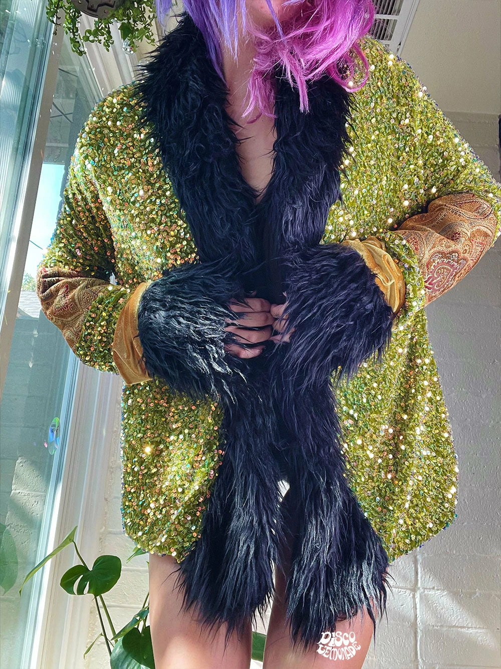 Disco Lemonade Lux X Disco: Fungi Coat - Size Medium OUTERWEAR 2 Disco Lemonade Lux X Disco: Fungi Coat - Size Medium OUTERWEAR