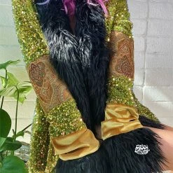 Disco Lemonade Lux X Disco: Fungi Coat - Size Medium OUTERWEAR 5 Disco Lemonade Lux X Disco: Fungi Coat - Size Medium OUTERWEAR