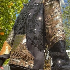 Disco Lemonade SHOP FAIRY ARMOR The Elephant Tribe X Disco: Gold Rush Hoodie - Size XL