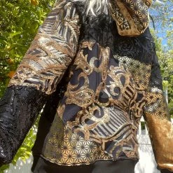 Disco Lemonade SHOP FAIRY ARMOR The Elephant Tribe X Disco: Gold Rush Hoodie - Size XL