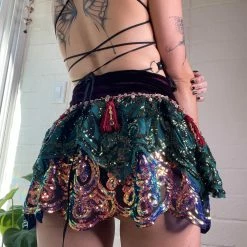 Disco Lemonade ONE OF A KIND Lux X Disco: Huckleberry Bustle Set