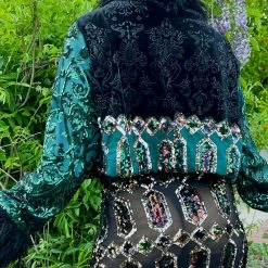 Disco Lemonade Lux X Disco: I Crave You Cropped Coat - Size M OUTERWEAR