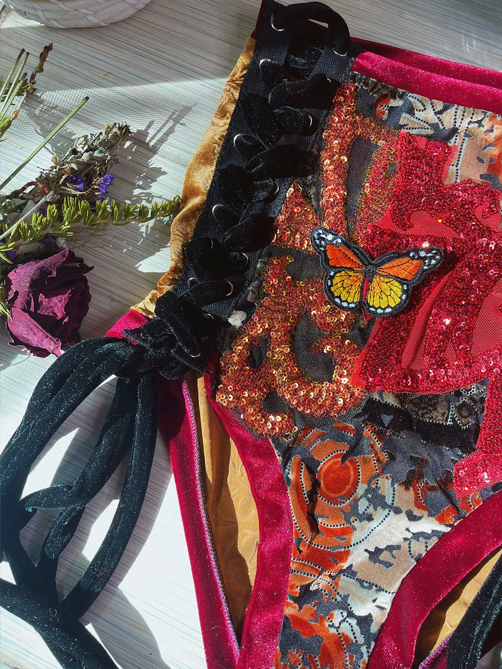 Disco Lemonade Lux X Disco: Leo Moon Shorts - Size Small BOTTOMS 2 Disco Lemonade Lux X Disco: Leo Moon Shorts - Size Small BOTTOMS