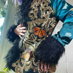 Disco Lemonade Lux X Disco: Monarch Coat - Size Small OUTERWEAR