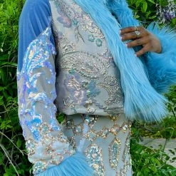 Disco Lemonade Lux X Disco: MT EDEN Cropped Coat - Size XS