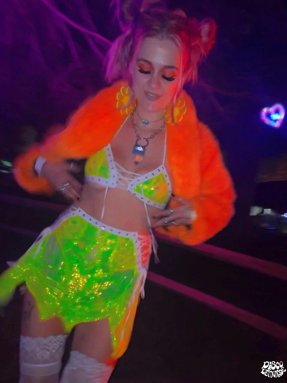 Disco Lemonade Fairy Disco Skirt - White Detailing - More Colorz! JUST IN 4 Disco Lemonade Fairy Disco Skirt - White Detailing - More Colorz! JUST IN