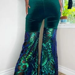 Disco Lemonade Lux X Disco: Oceanlab Bell Bottoms | Size S ONE OF A KIND