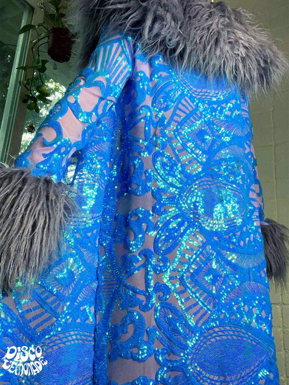 Disco Lemonade OUTERWEAR Lux X Disco: Lavender Jewelz Duster 3 Disco Lemonade OUTERWEAR Lux X Disco: Lavender Jewelz Duster