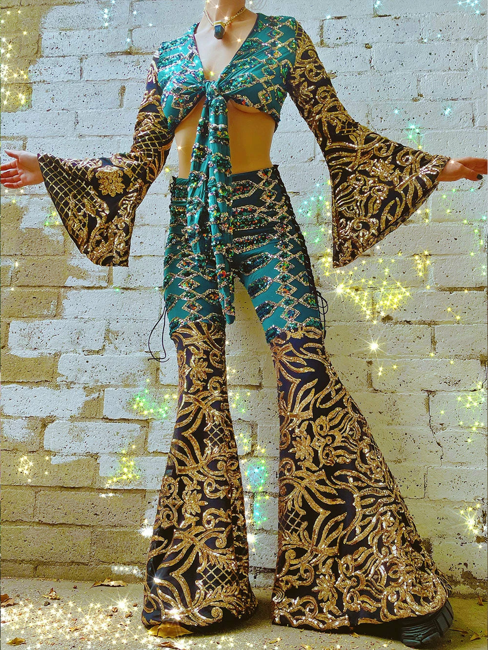 Disco Lemonade DISCO TOPZ Queen Of Dragons Disco Bell Top 2 Disco Lemonade DISCO TOPZ Queen Of Dragons Disco Bell Top