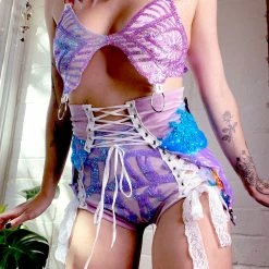 Disco Lemonade Lux X Disco: Rosemary Faerie Bustle Set ONE OF A KIND 8 Disco Lemonade Lux X Disco: Rosemary Faerie Bustle Set ONE OF A KIND