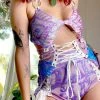 Disco Lemonade Lux X Disco: Rosemary Faerie Bustle Set ONE OF A KIND