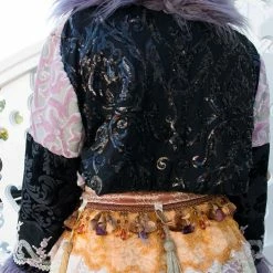 Disco Lemonade Lux X Disco: Sabrina Cropped Coat - Size Large