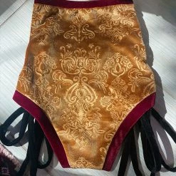 Disco Lemonade Lux X Disco: Sag Sun Shorts - Size XS