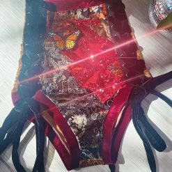 Disco Lemonade Lux X Disco: Sag Sun Shorts - Size XS