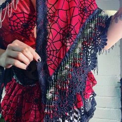 Disco Lemonade GODDESS SHAWLZ Redback Spider Shawl II