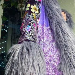 Disco Lemonade OUTERWEAR Lux X Disco: Taro Coat - Size Small