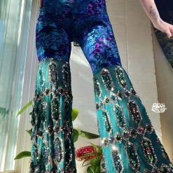 Disco Lemonade Lux X Disco: Taurus Bell Bottoms | Size Medium ONE OF A KIND