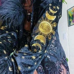 Disco Lemonade OUTERWEAR Lux X Disco: Witchy Woman Duster 10 Disco Lemonade OUTERWEAR Lux X Disco: Witchy Woman Duster